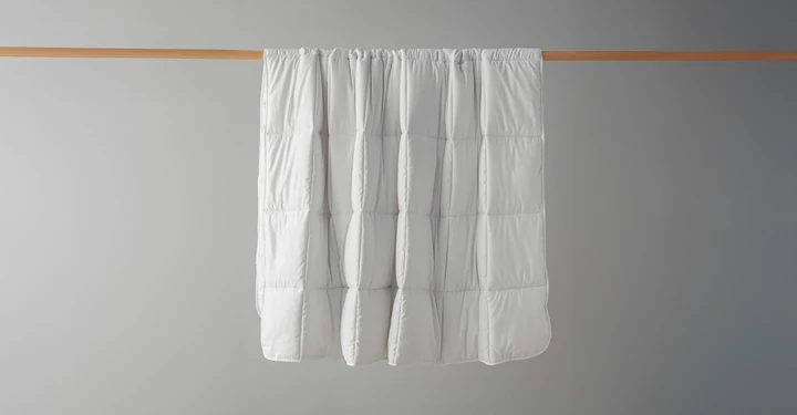 Bambu Beyaz Yorgan 195x215 cm