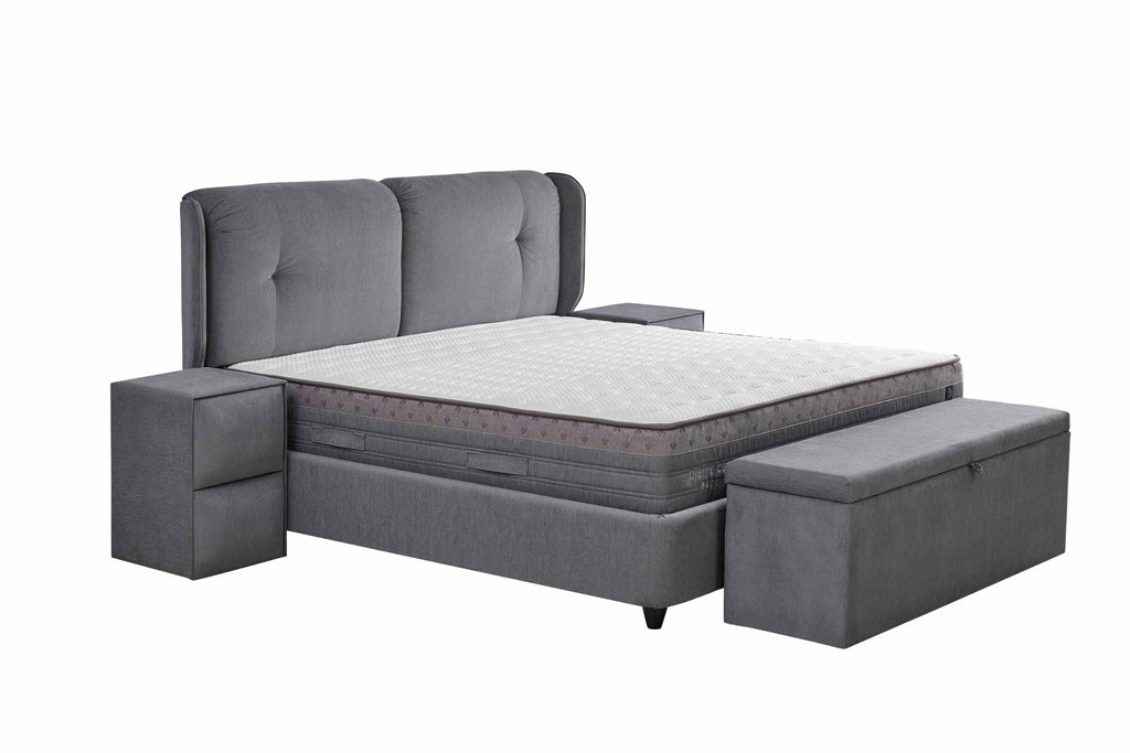 Everest Yatak & Baza & Başlık Set