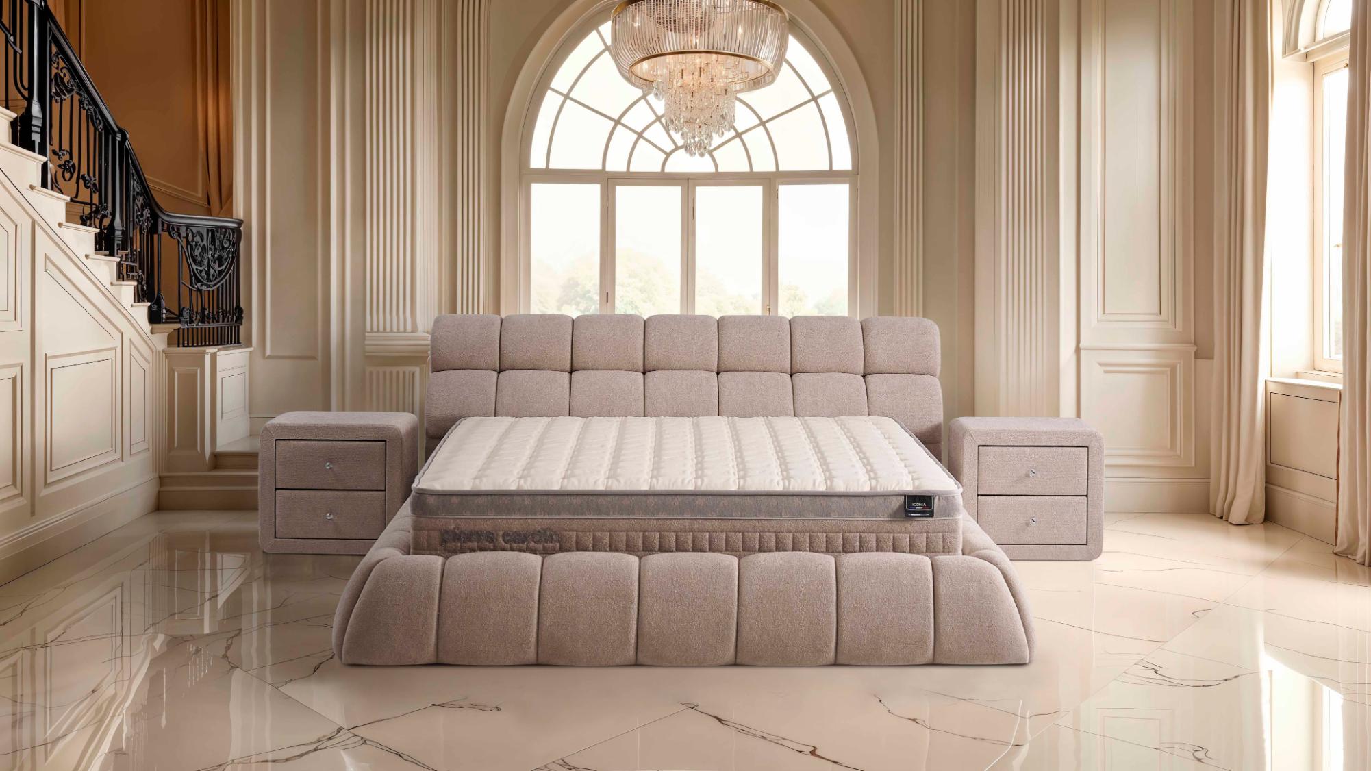 Iconia Yatak & Sandıklı Baza & Başlık Set