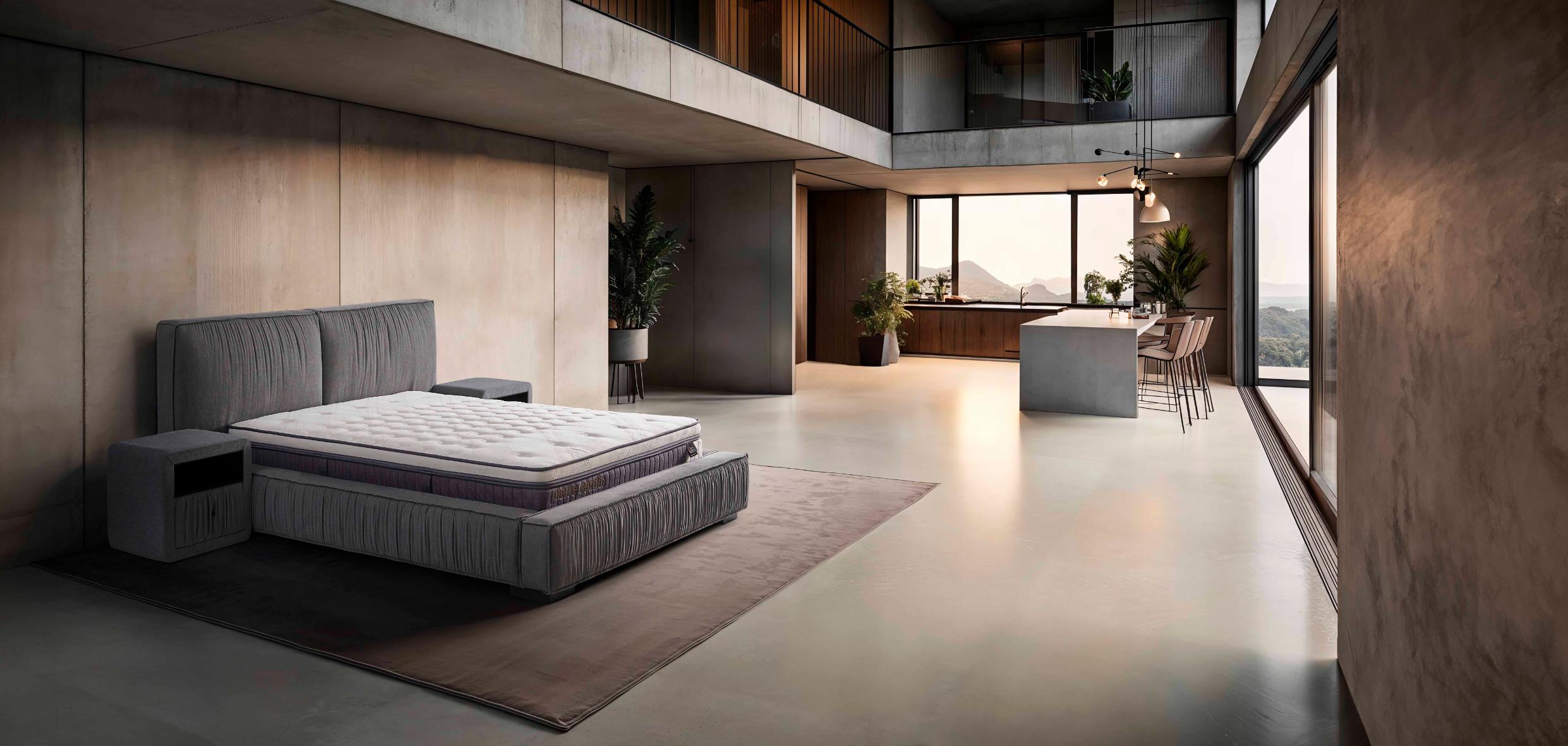 Maia Yatak & Baza & Başlık Set