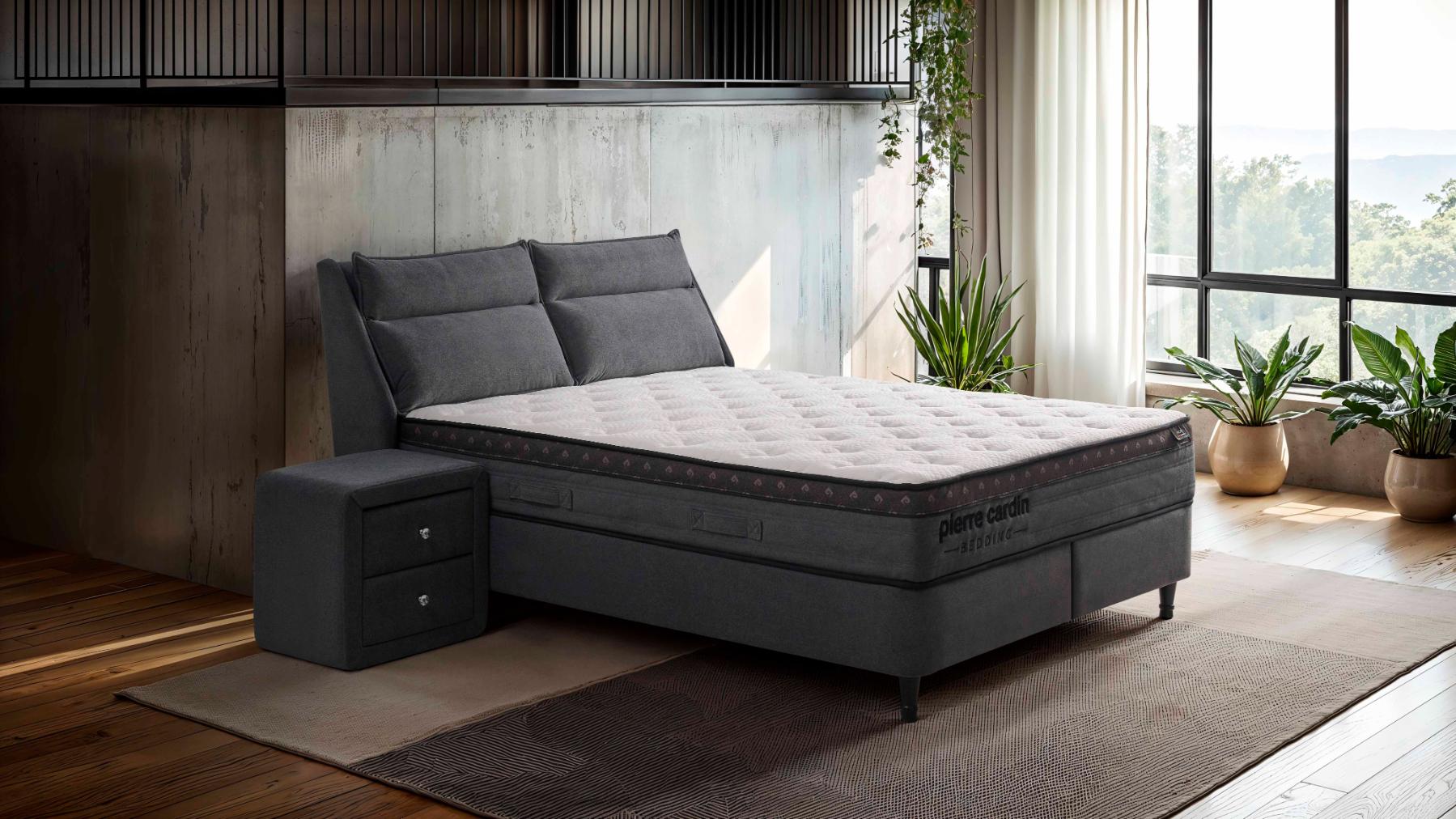 More Yatak & Baza & Başlık Set