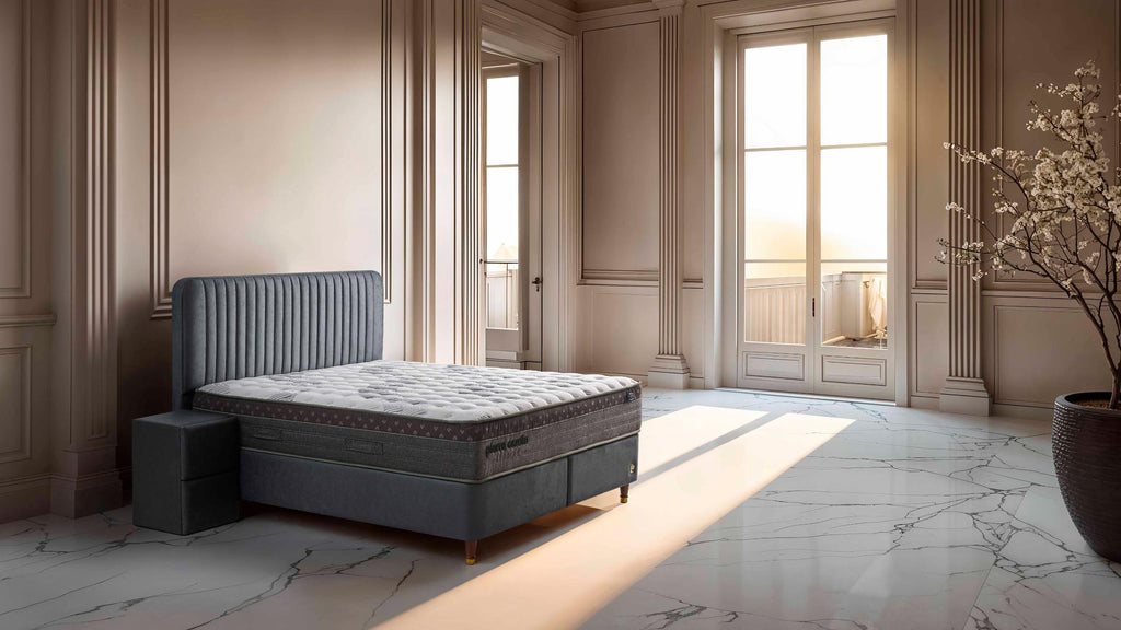 Ophelie Yatak & Baza & Başlık Set