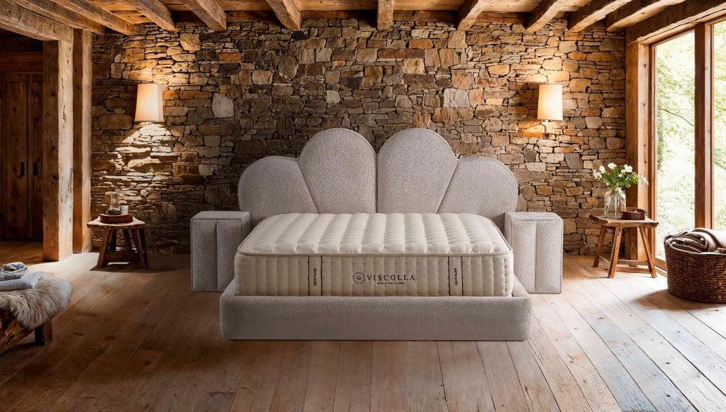 Viscolla Yatak & Baza & Başlık Set