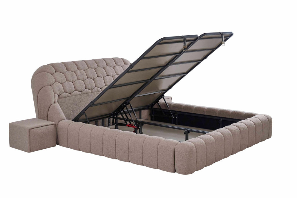 Woollia Yatak & Baza & Başlık Set